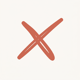 X icon representing missed events